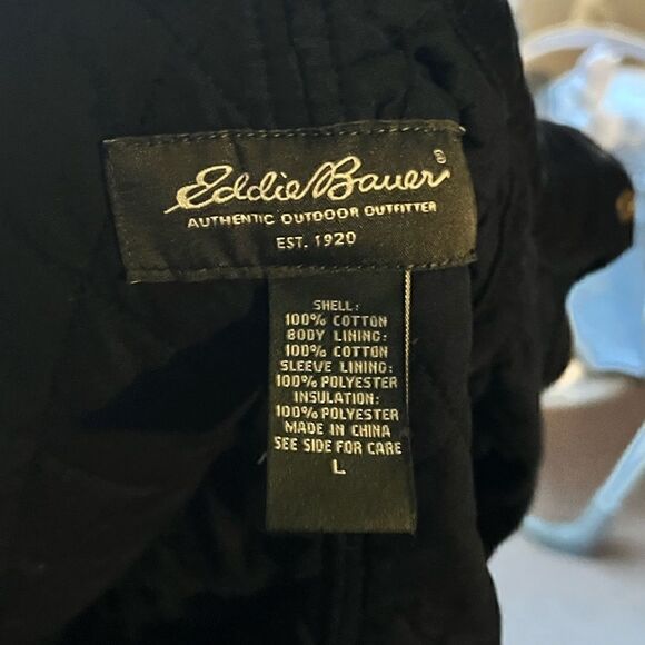 Eddie Bauer zip up jacket large - Picture 4 of 4